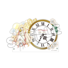 ローゼンメイデン×サンリオキャラクターズ／アクリルクロック／雪華綺晶×シナモロール（2025年10月以降発売予定）