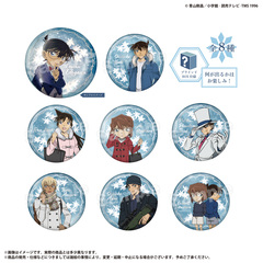 【BOX】箔押し缶バッジコレクション　snow bloomシリーズ　名探偵コナン（2026年1月中旬以降発売予定）