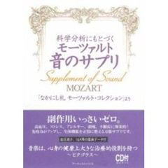 科学分析にもとづくモーツァルト音のサプリ　「なかにし礼モーツァルト・コレクション」より