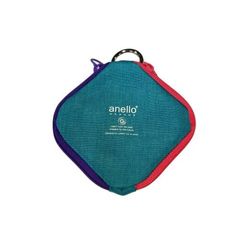 四角マルチポーチターコイズブルー