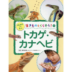 生きものとくらそう！　８　トカゲ・カナヘビ
