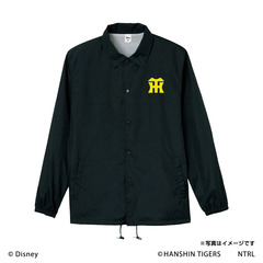 21ミッキーマウス（BASEBALL）/阪神タイガース　コーチジャケットXL
