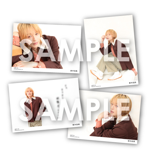 WEオフィシャルブロマイドセット～2025年10月～／新木宏典 通販