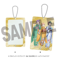 ラブライブ！蓮ノ空女学院スクールアイドルクラブ×加賀友禅こらぼ 第二弾　アクリルカードケース　スリーズブーケ（2026年5月以降発売予定）