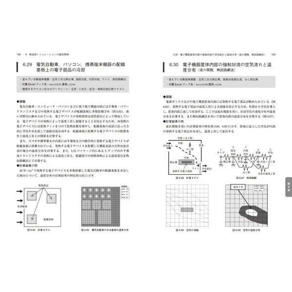 エクセルでできる熱流体のシミュレーション　第３版