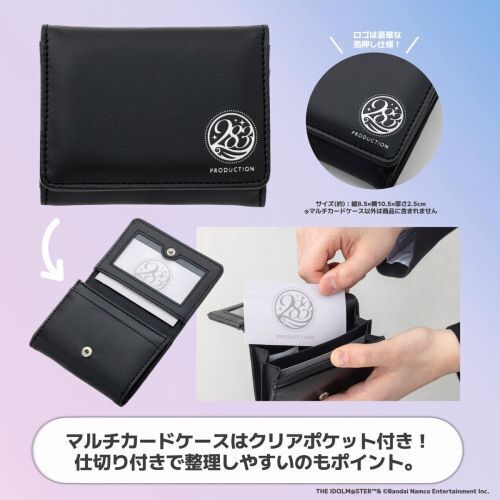 新品未使用　ブラックキルティング　カード・ケース　ノベルティ　CCロゴ アイドルマスター シャイニーカラーズ プロデューサーの必需品! マルチ