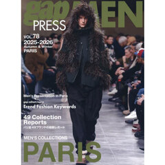 ｇａｐ　ＰＲＥＳＳ　ＭＥＮ　ｖｏｌ．７８（２０２５－２０２６Ａｕｔｕｍｎ　＆　Ｗｉｎｔｅｒ）　ＰＡＲＩＳ　ＭＥＮ’Ｓ　ＣＯＬＬＥＣＴＩＯＮＳ