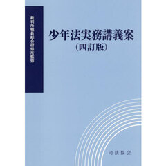 少年法実務講義案　４訂版
