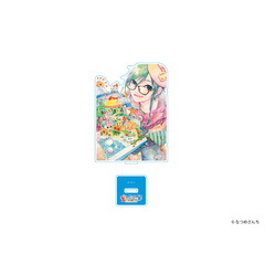 【なつめさんち】原画展「SAVE PAINT」ビックアクリルスタンド SAYAGEO BOOK BOY