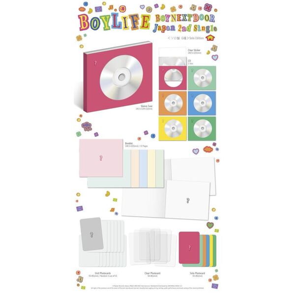 BOYNEXTDOOR／BOYLIFE（WOONHAK盤／CD）（セブンネット限定特典：：A4クリアファイル (全1種)）