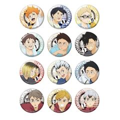カラパレ ハイキュー!! 　トレーニングメニュー  缶バッジ【単品】
