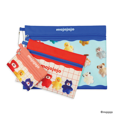 3連ポーチ mojojojo