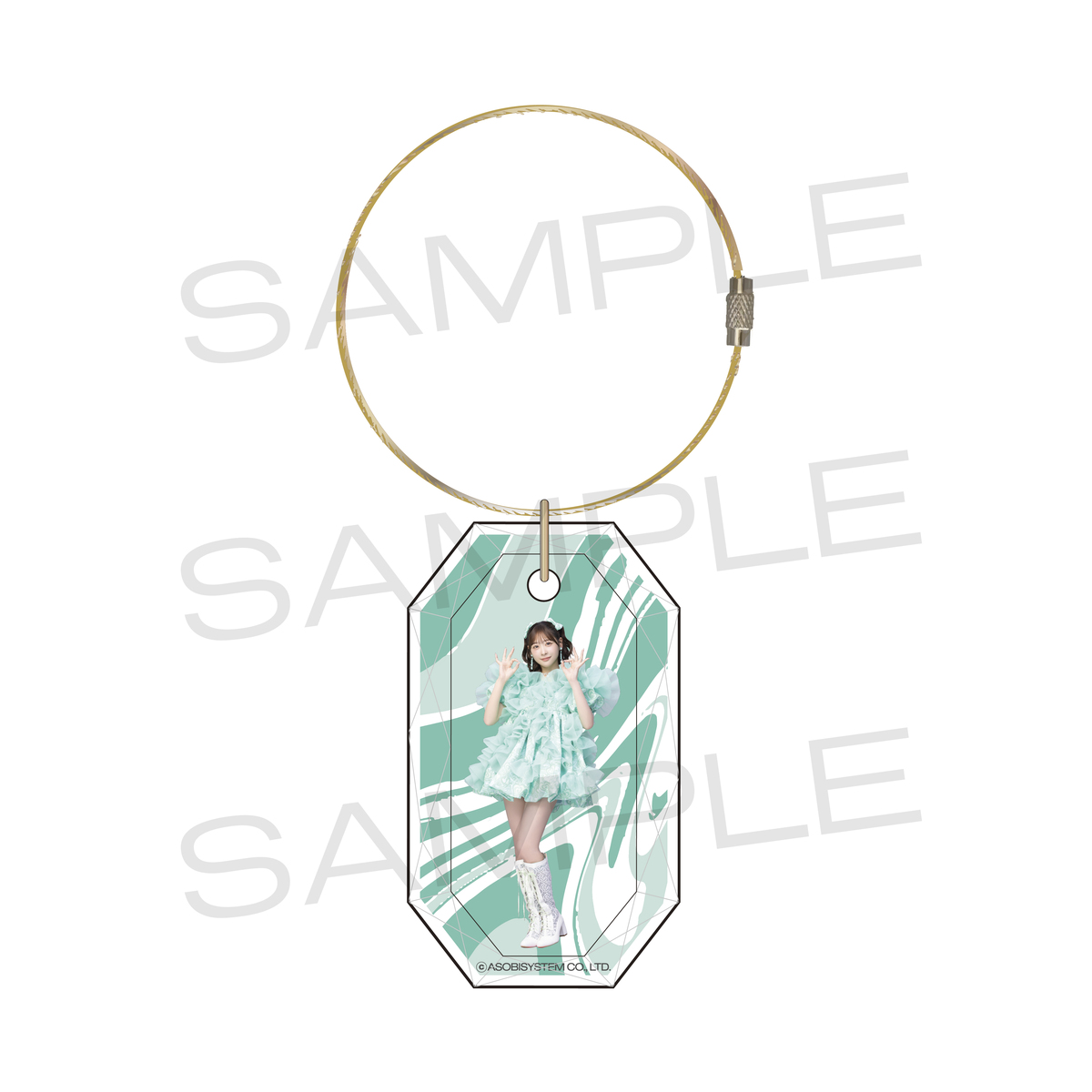 FRUITS ZIPPER】クリスタルチャーム 櫻井優衣（セブンネット限定