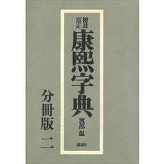 標註訂正　康煕字典　復刻　分冊版（二）