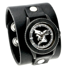 【Men's SIZE】BLACK SABBATH × Red Monkey "13" Collaboration Wristwatch　Silver925 High-End Model