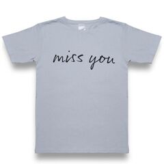 Mr.Children tour 2024 miss you arena tour/and you Tシャツ グレーホワイト