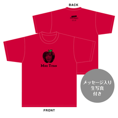 【SKE48】伊藤実希　生誕記念Tシャツ(M)＆メッセージ入り生写真（2025年8月度）