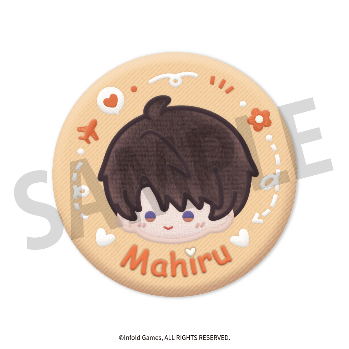 恋と深空」雲遊の刻シリーズ 刺繍バッジ（マヒル） 通販｜セブンネット