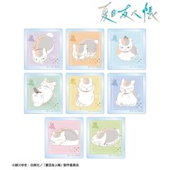 夏目友人帳　トレーディング ニャンコ先生 lette-graph 第2弾 アクリルステッカー【単品】（2026年7月中旬以降発売予定）