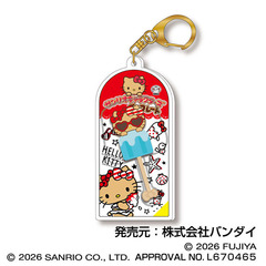 サンリオキャラクターズチョコレート　マスコットチャーム Vol.4　02　ハローキティ(サングラス)（2026年8月以降発売予定）