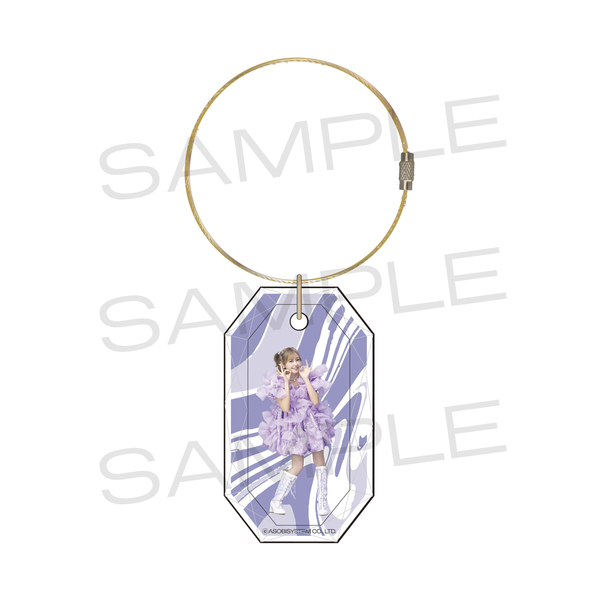 FRUITSZIPPER 仲川瑠夏　グッズ6点 FRUITS ZIPPER】クリスタルチャーム 仲川瑠夏（セブンネット限定