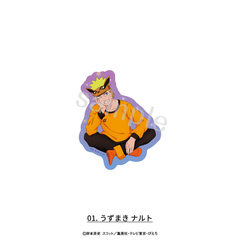 NARUTO-ナルト- 疾風伝　ステッカー　描き下ろしパジャマver. 01.うずまきナルト