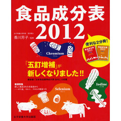 食品成分表　便利な２分冊　２０１２