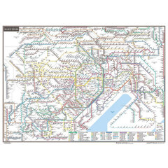 スクリーンマップ 首都圏鉄道路線図 RAIL MAP OF TOKYO AREA