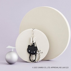 HELLO KITTY × BRILMY いつでもササッとお直しできる ミラー付きビーズストラップ BOOK BLACK ver. SPECIAL PACKAGE（セブン－イレブン／セブンネット限定）