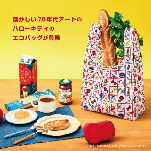 HELLO KITTY レトロエコバッグ&リボンポーチBOOK (宝島社ブランド