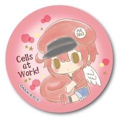 ぎゅぎゅっと缶バッチはたらく細胞　エンジェルシリーズ　－Ｄｅｓｉｇｎ　ｐｒｏｄｕｃｅｄ　ｂｙ　Ｓａｎｒｉｏ－／赤血球