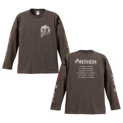 【ANTHEM】Re-ATTACK Tour オフィシャル・グッズ　ロングスリーブTシャツ（チャコール）　Sサイズ