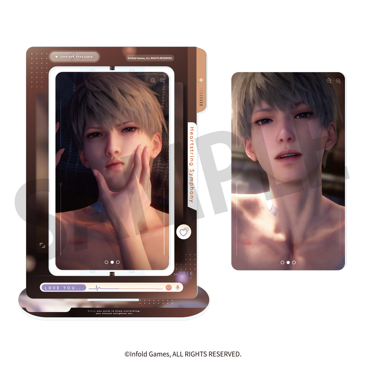 恋と深空」心の囁きシリーズ 回転アクリルスタンド（セイヤ） 通販