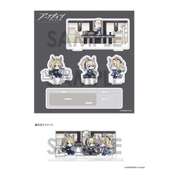 アークナイツ わちゃっと！ジオラマアクリルスタンド　E.ムリナール&ニアール&ブレミシャイン（2026年4月以降発売予定）