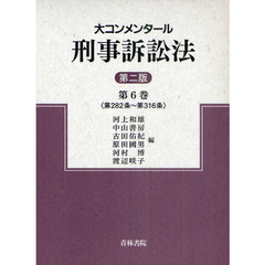 大コンメンタール刑事訴訟法　第６巻　第２版　第２８２条～第３１６条