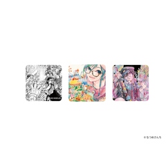 【なつめさんち】原画展「SAVE PAINT」缶バッチセット C