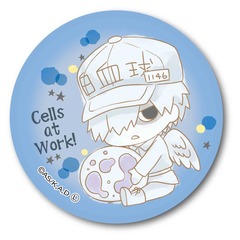 ぎゅぎゅっと缶バッチはたらく細胞　エンジェルシリーズ　－Ｄｅｓｉｇｎ　ｐｒｏｄｕｃｅｄ　ｂｙ　Ｓａｎｒｉｏ－／白血球（好中球）