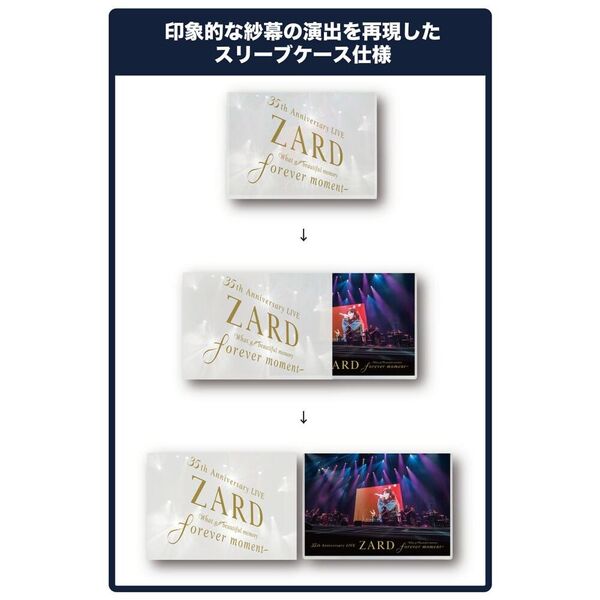 ZARD What a beautiful memory 3点セット 追加商品 ZARD／ZARD 35th Anniversary LIVE ”What a beautiful memory ~forever