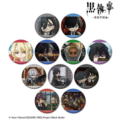 TVアニメ『黒執事 -寄宿学校編-』 トレーディング ゆるコマ マット缶バッジ【BOX】（2025年9月中旬以降発売予定）