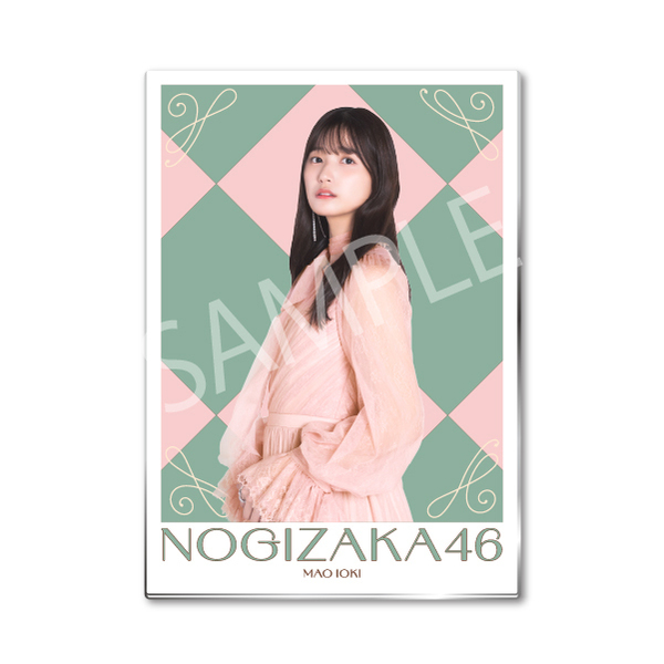 乃木坂46】メタルディスプレイ「五百城 茉央」（セブンネット