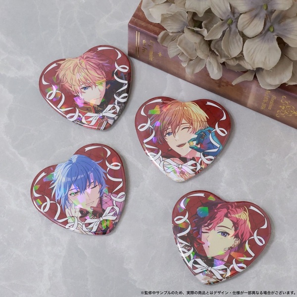 魔法使いの約束』 トレーディングホログラムハート缶バッジ