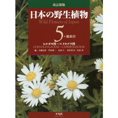 日本の野生植物　５　改訂新版　ヒルガオ科～スイカズラ科