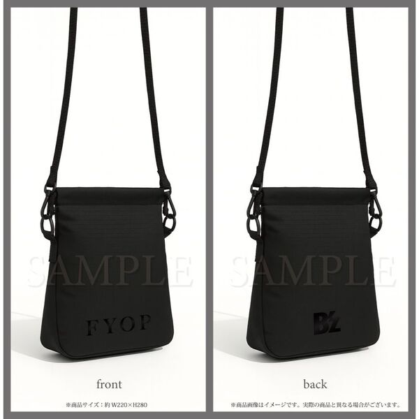 b'z ショルダーバック B'z／FYOP（初回限定盤／CD＋DVD）（セブンネット限定特典