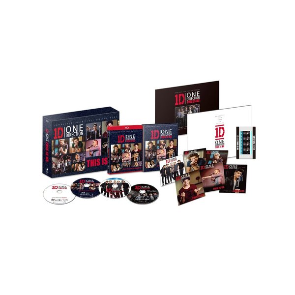 ワン・ダイレクション THIS IS US THIS IS THE BOX ＜完全限定生産シリアルナンバー入り日本限定 10000セットBOX SET＞  ブルーレイ IN 3D＆ブルーレイ＆DVD＋初回限定特典DVD（4枚組）（Ｂｌｕ－ｒａｙ） 通販｜セブンネットショッピング