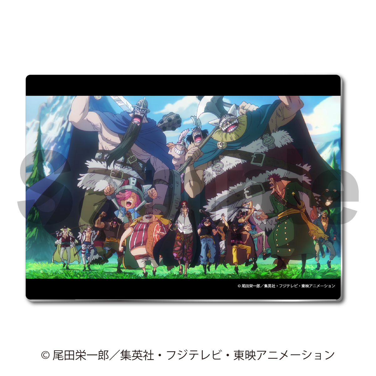 ONE PIECE メタルディスプレイ_赤髪海賊団（セブンネット限定