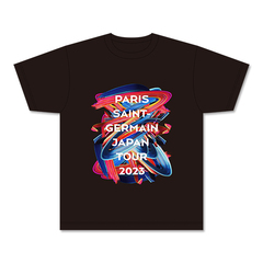 【PSG JAPAN TOUR 2023】ツアー公式ロゴTシャツ ブラック XL