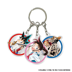 ３連アクリルキーホルダー　刃＆さやか＆鬼丸　真・侍伝YAIBA（2025年8月中旬以降発売予定）