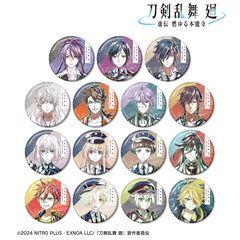 アニメ『刀剣乱舞 廻 -虚伝 燃ゆる本能寺-』Ani-Art 第2弾 トレーディング缶バッジ【単品】（2025年9月下旬以降発売予定）