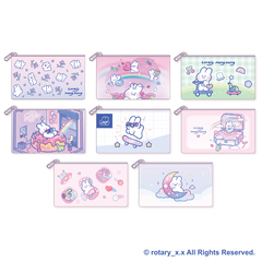 【単品】トレーディングフラットミニポーチ　Lovely MongMong【単品】（2026年2月上旬以降発売予定）