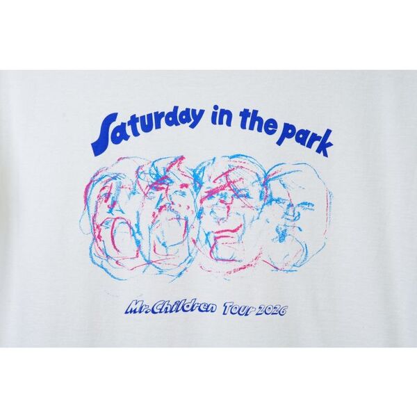 Mr.Children Tour 2026 フェイスTシャツ ホワイト 通販｜セブンネット